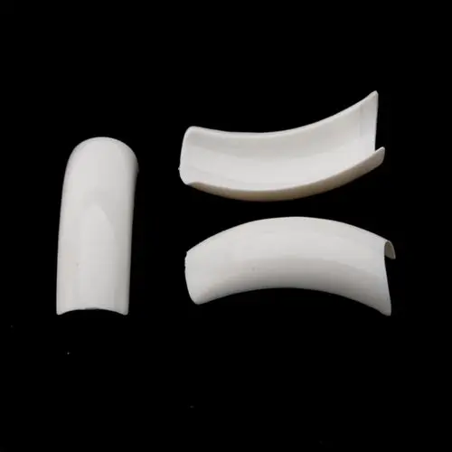 Bílé tipy na nehty č.1 - Royal Fancy White, 50ks
