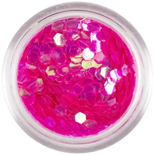 Šestihrany aquaelements - sytě růžové