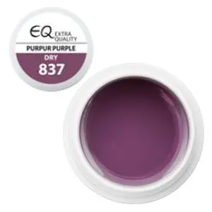 837 Dry – Purpur Purple, barevný UV gel 5g