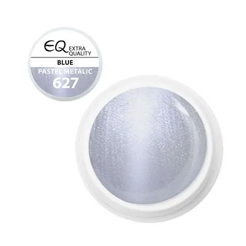 Barevný UV gel na nehty – 627 Pastel Metalic Blue 5g