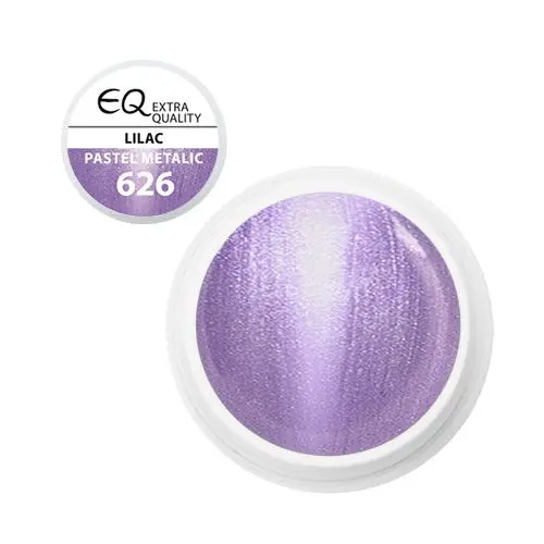 Barevný UV gel na nehty – 626 Pastel Metalic Lilac, 5g