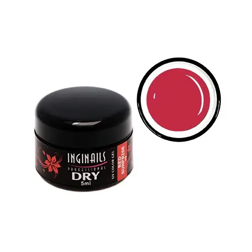 DRY UV COLOR GEL Inginails Professional – Red Surprise 49, 5 ml