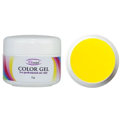 Barevný UV gel - Neon Yellow, 5 g