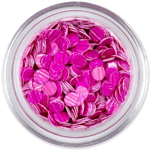 Flitry - růžové, tmavě růžové proužky