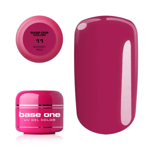 Gel Silcare Base One Color - Garnet Red 11, 5g