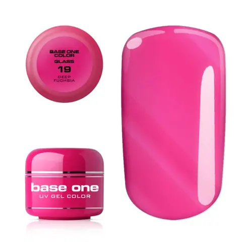 Gel Silcare Base One Color - Deep Fuchsia 19, 5g