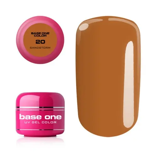 Gel Silcare Base One Color - Sandstorm 20, 5g