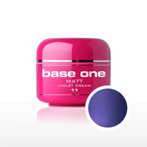 Gel Silcare Base One Matt - Violet Dream 11, 5 g