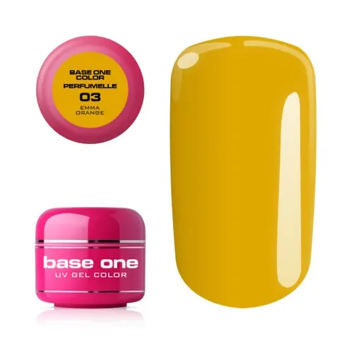 Gel Silcare Base One Perfumelle - Emma Orange 03, 5g