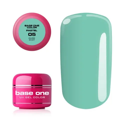 Gel Silcare Base One Pastel - Dark Mint 05, 5 g