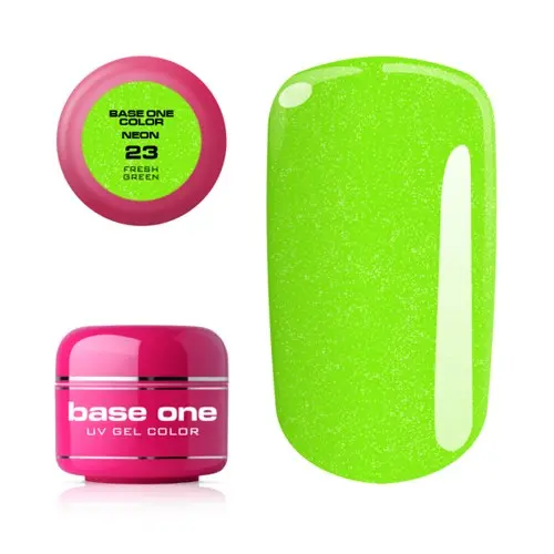 Gel Silcare Base One Neon - Fresh Green 23, 5 g