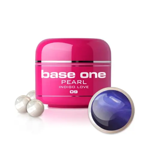 Gel Silcare Base One Pearl - Indigo Love 09, 5 g