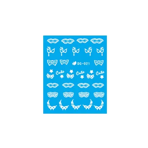 Fluorescenční vodolepky - škrabošky - 021