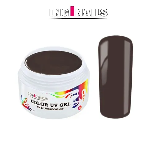 Barevný UV Gel Inginails 5g – Purple Brown
