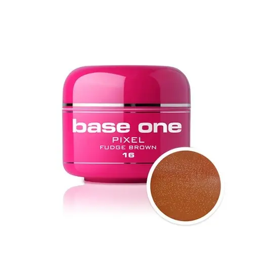 Gel Silcare Base One Pixel – Fudge Bown 16, 5 g