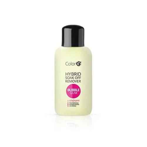 Silcare Hybrid SOAK OFF odstraňovač hybridního gelu s oleji a vůní Bubble Gum