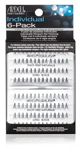 Umělé řasy - Long Black 6-pack