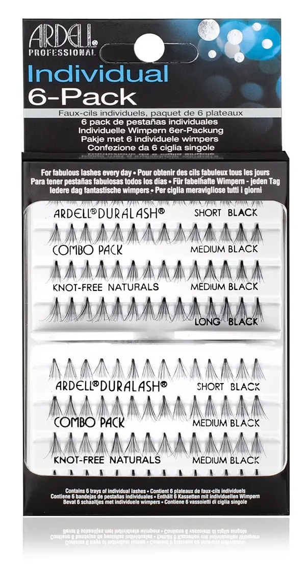 Umělé řasy - Mix 6-pack