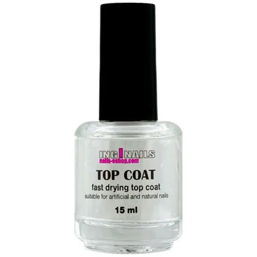 Rychleschnoucí nadlak Inginails - Top Coat 15ml