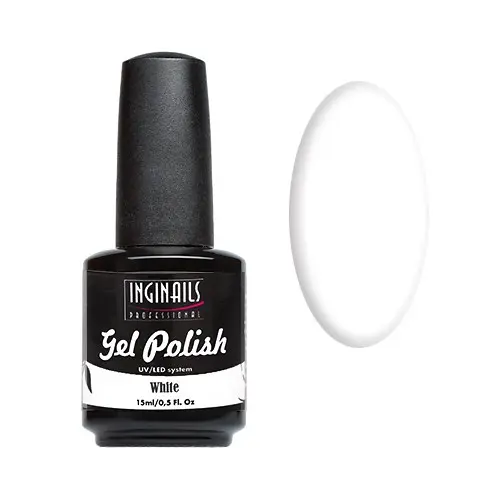 UV gel lak Inginails Professional - White 15ml