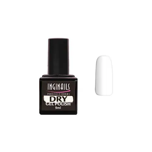 Dry gel lak Inginails Professional – Bright White 01, 9 ml