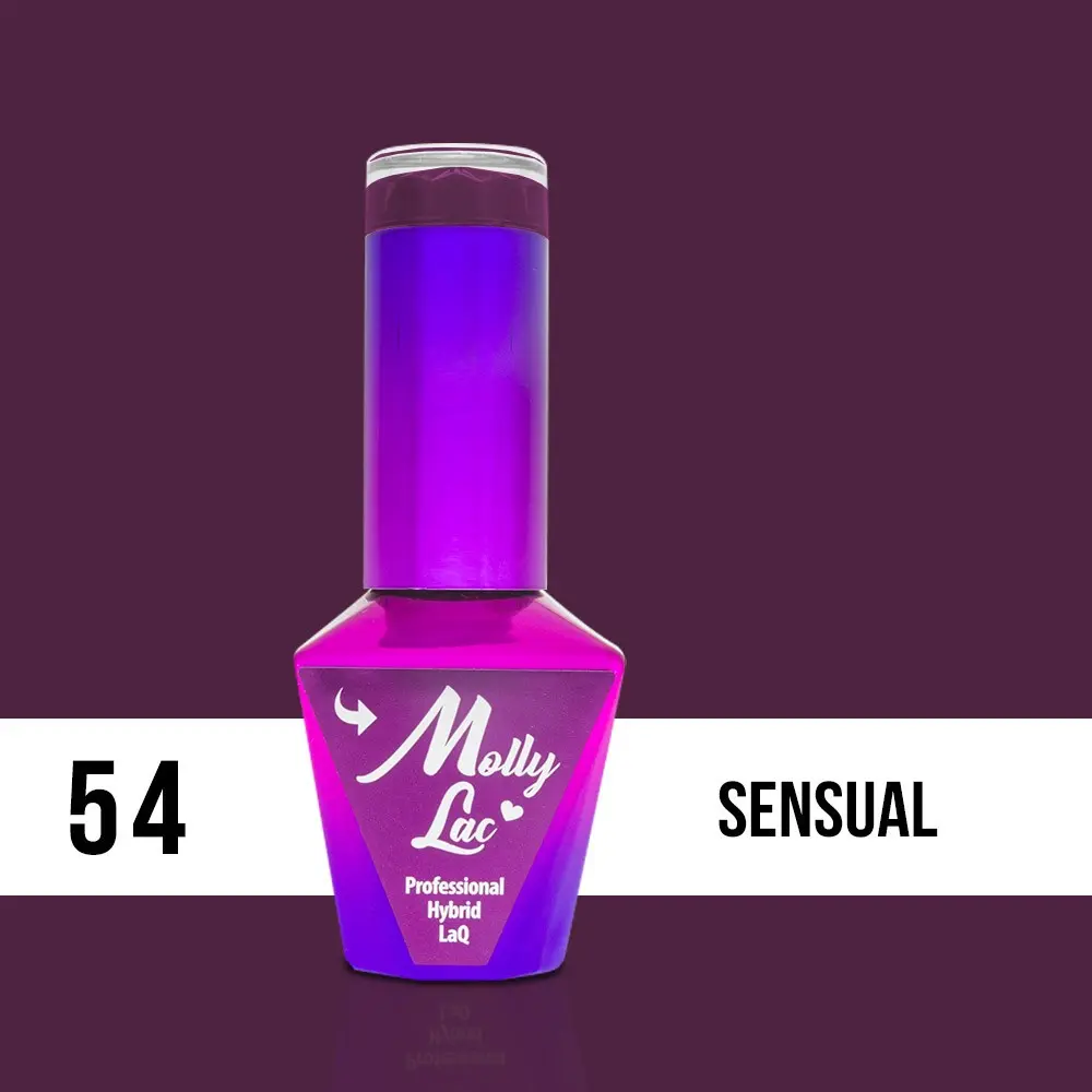 MOLLY LAC UV/LED gel lak Inspired by You - Sensual 54, 10 ml