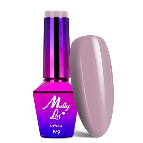 MOLLY LAC UV/LED gel lak Obsession - Rich Lilac 212, 10 ml