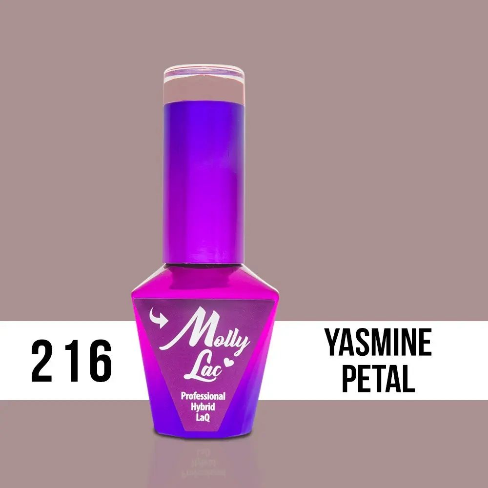 MOLLY LAC UV/LED gel lak Obsession - Yasmine Petal 216, 10 ml
