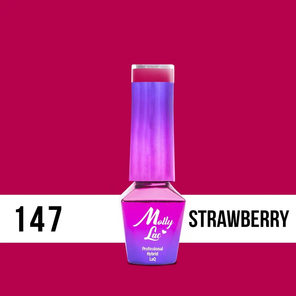 MOLLY LAC UV/LED Flamingo - Strawberry 147, 5 ml