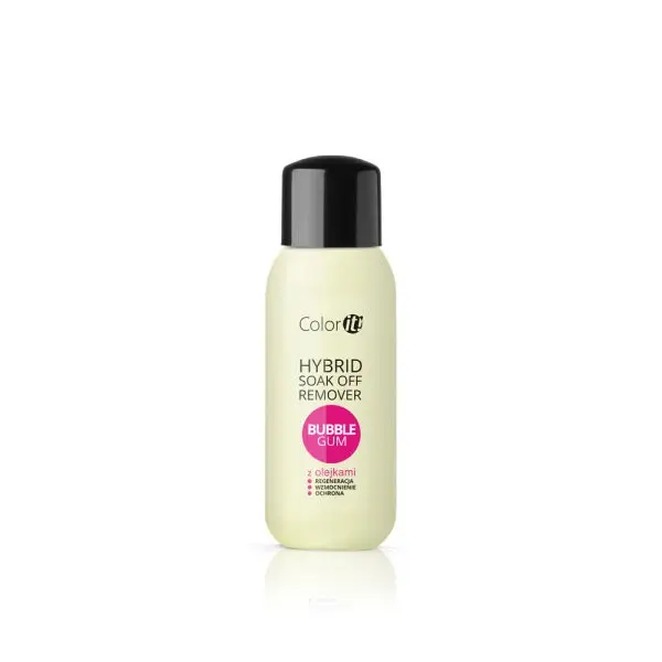 Silcare Hybrid SOAK OFF odstraňovač hybridního gelu s oleji a vůní Bubble Gum, 300ml