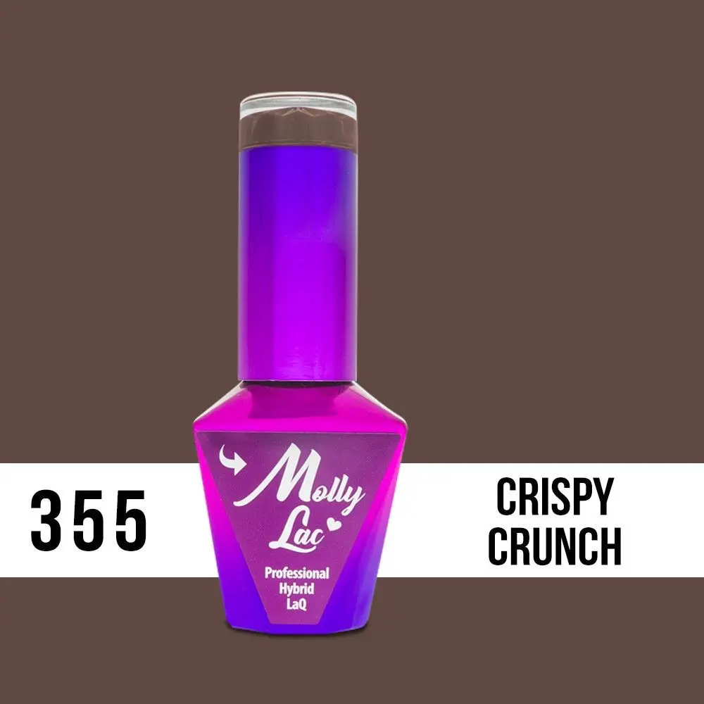 MOLLY LAC UV/LED gel lak Choco Dreams - Crispy Crunch 355, 10 ml