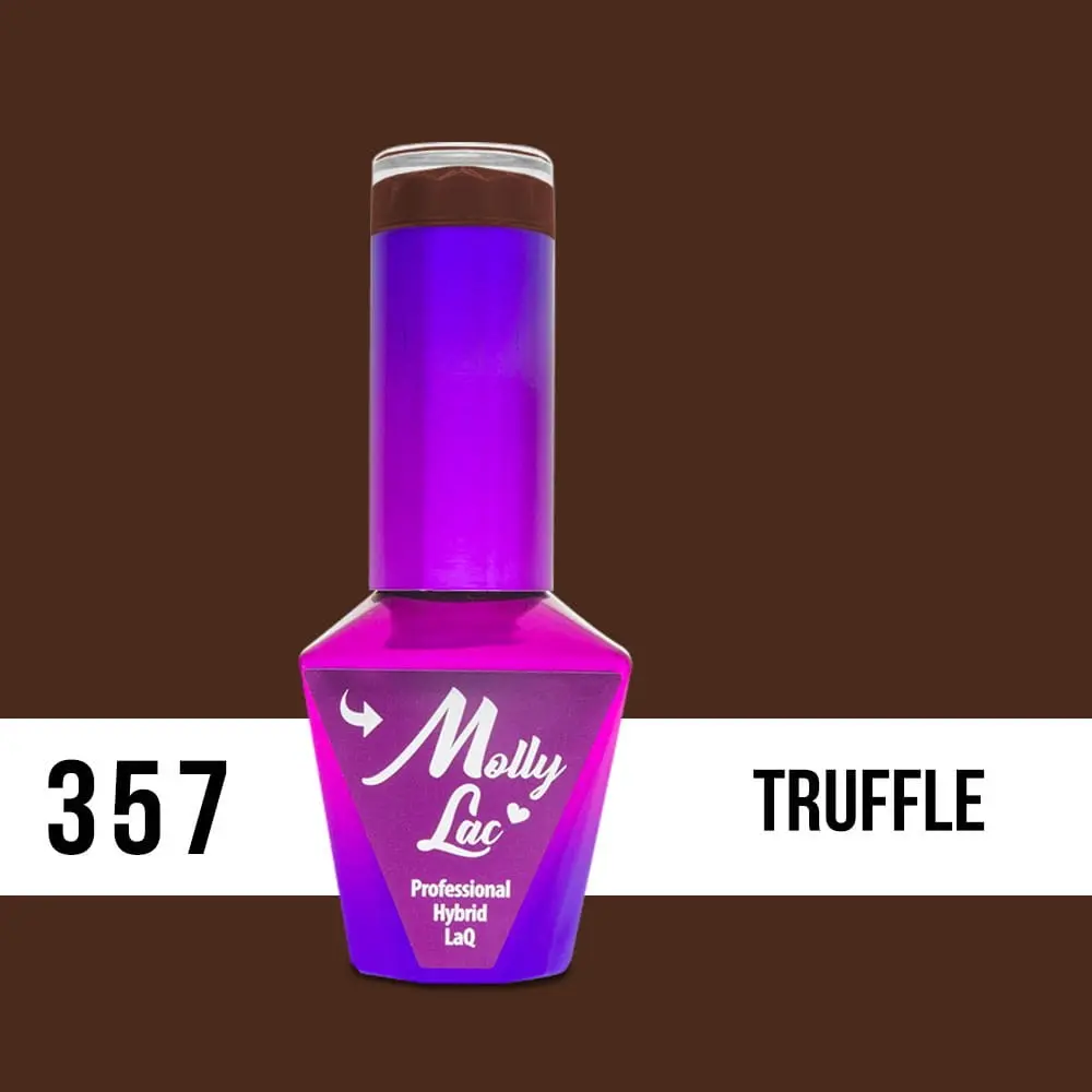 MOLLY LAC UV/LED gel lak Choco Dreams - Truffle 357, 10 ml