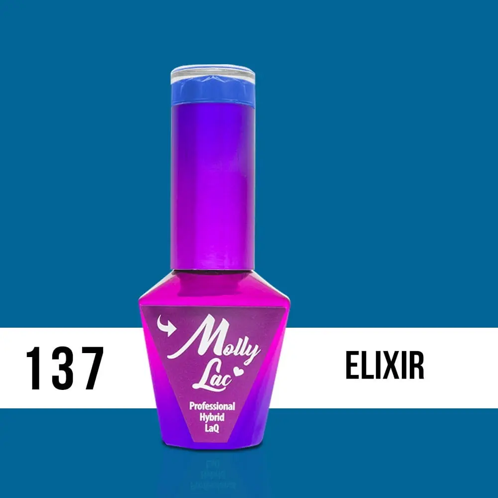 MOLLY LAC UV/LED gel lak Bubble Tea - Elixir 137, 10 ml