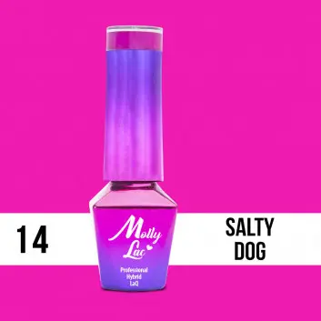 MOLLY LAC UV/LED gel lak Cocktails and Drinks - Salty dog 14, 10 ml