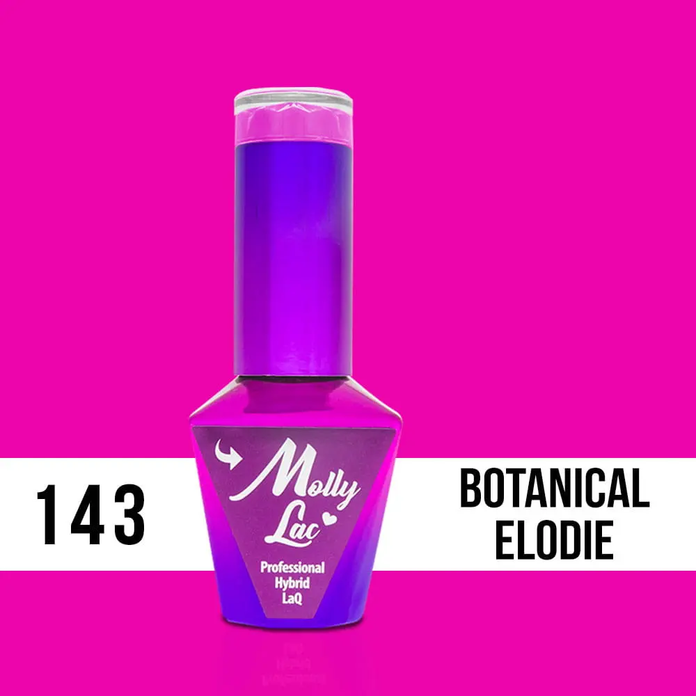 MOLLY LAC UV/LED gel lak Flamingo - Botanical Elodie 143, 10 ml