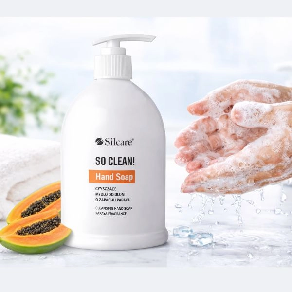 Dezinfekční antivirové čisticí mýdlo na ruce - Silcare, 500ml