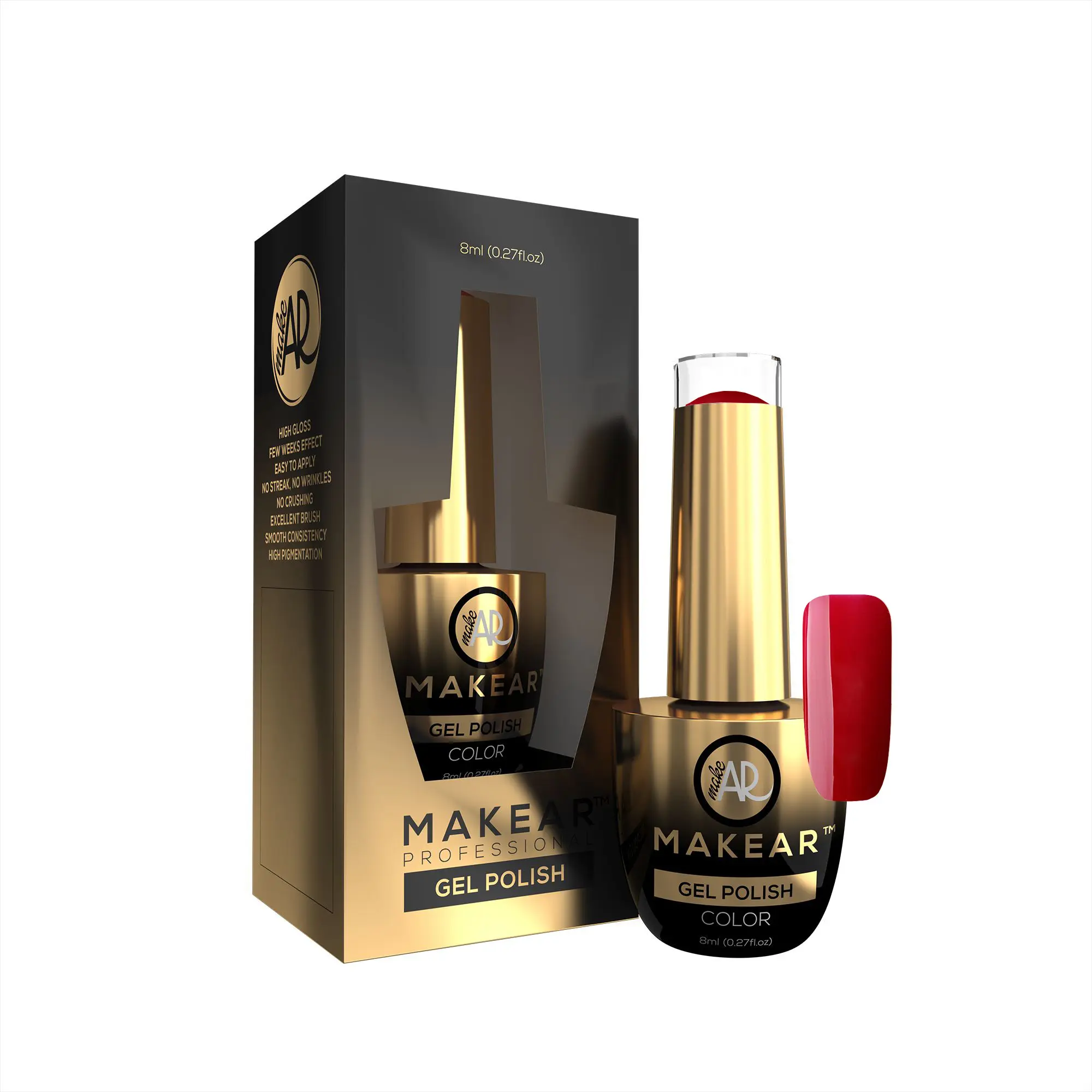 Makear Barevný gel lak Glamour - 719, 8ml