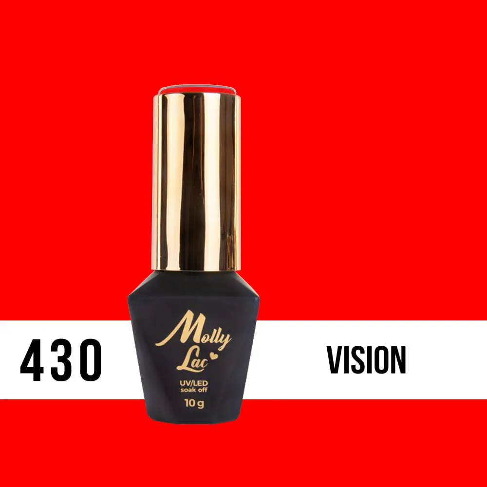 Gel lak, UV/LED Molly Lac - Vision 430, 10ml