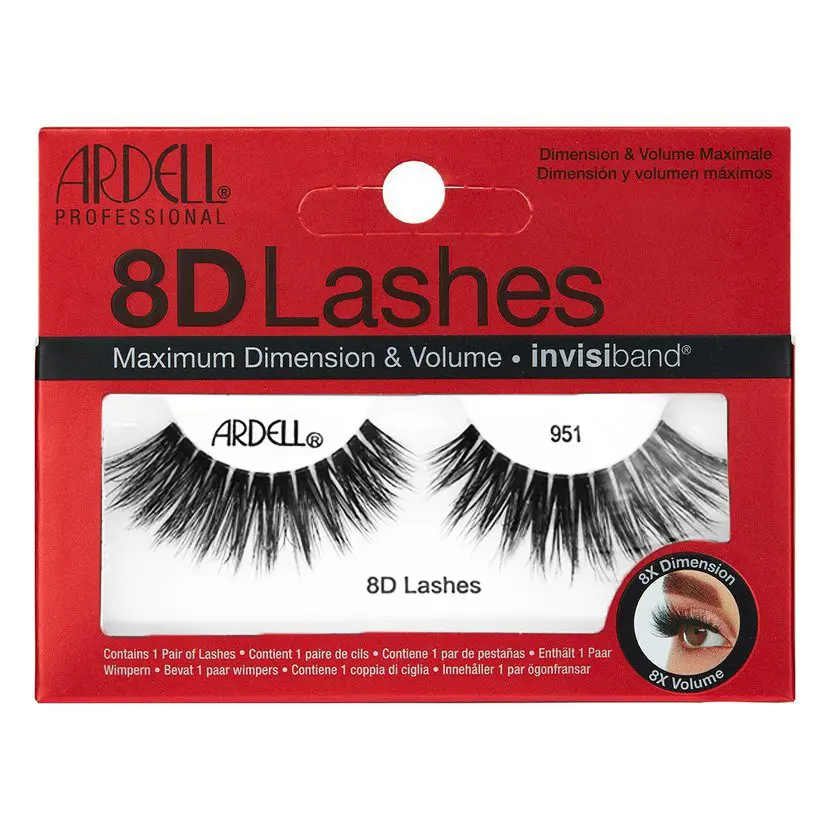 Umělé řasy vcelku – 8D Lashes 951