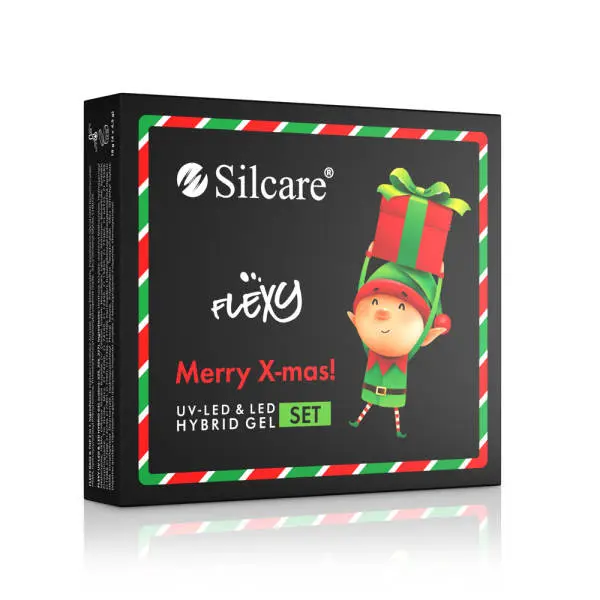 Silcare X-mas SET! Flexy, 4x4,5g