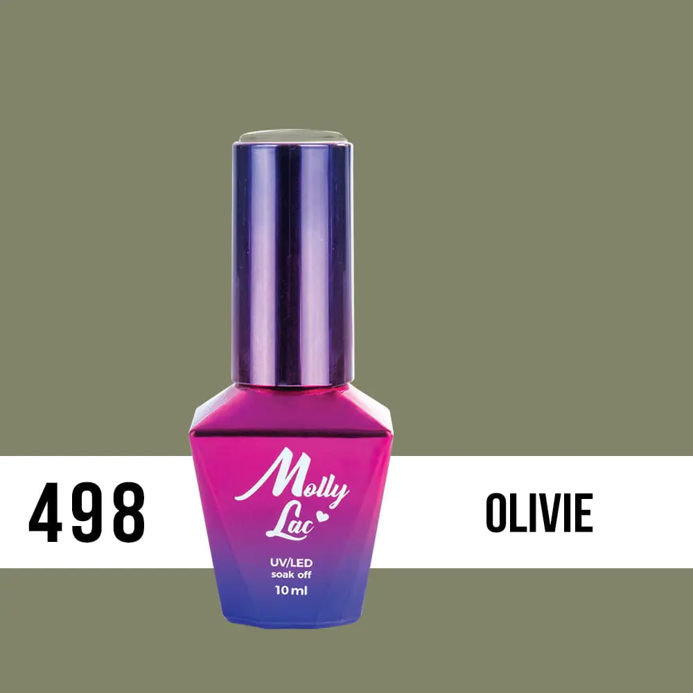 MOLLY LAC UV/LED gel lak Antidepressant - Olivie 498, 10ml