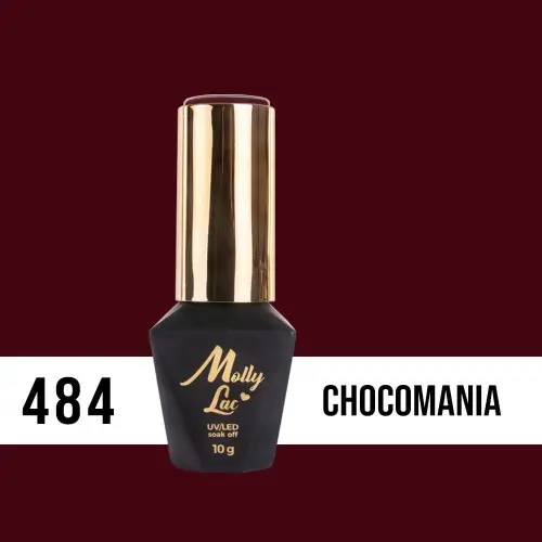 Gel lak, UV/LED Molly Lac - Chocomania 484, 10ml