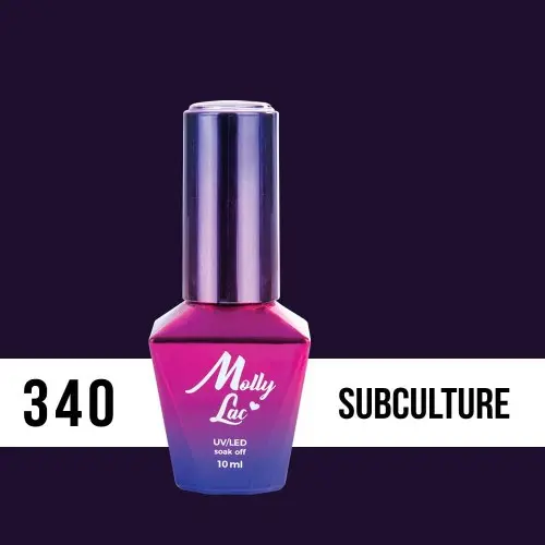 MOLLY LAC UV/LED gel lak Fashion Outfit - Subculture 340, 10ml