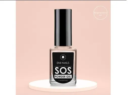 SOS Powder gel - Regenerační lak na nehty, 11ml