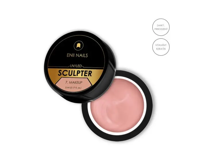 ENII Stavební UV/LED gel - Sculpter 7. Makeup, 5ml