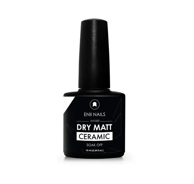 Bezvýpotkový Matný Top Coat - Dry Matt Ceramic, 10ml 