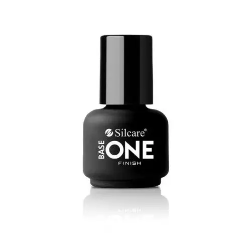 Vrchní gel lak na nehty s výpotkem Silcare - Base One Finish, 15 g