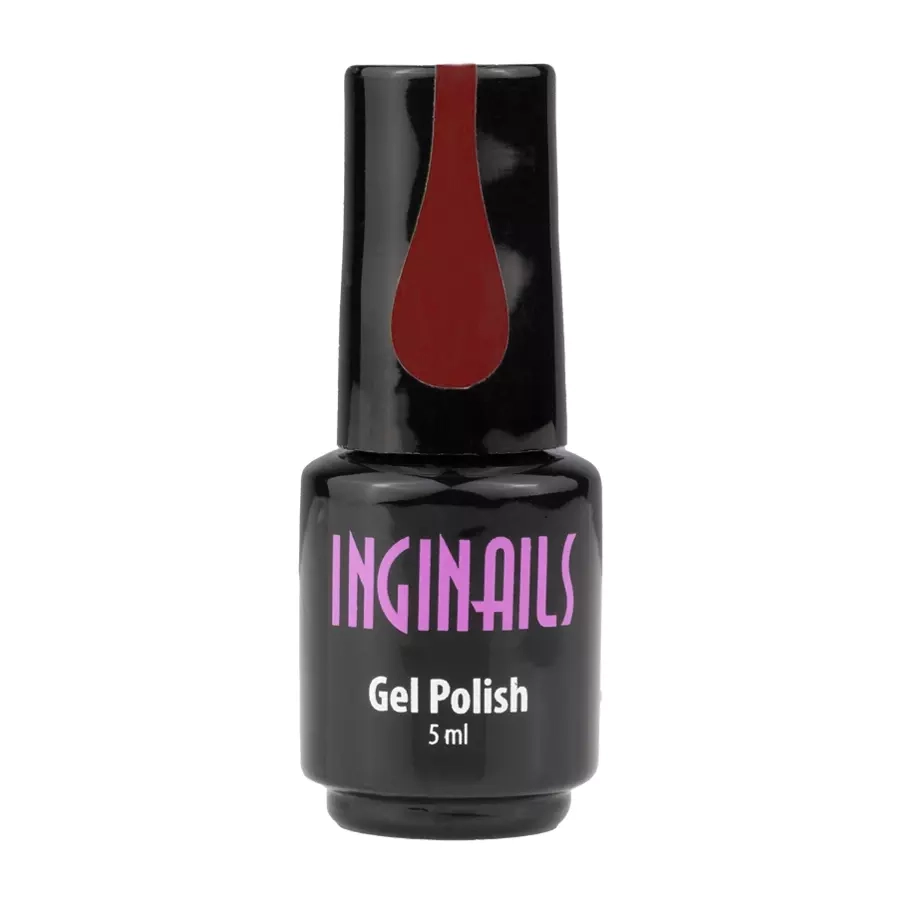 Barevný gel lak Inginails – Flame Scarlet 060, 5ml