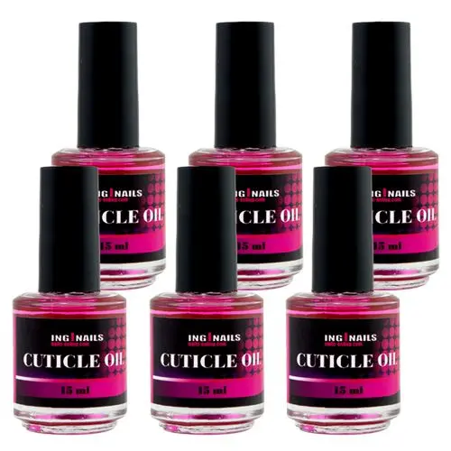 Olej na nehty Inginails, 6ks - Cuticle Oil PINEAPPLE PINK 15ml