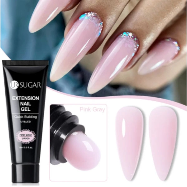 Modelovací Polygel - Pink Gray, 15ml